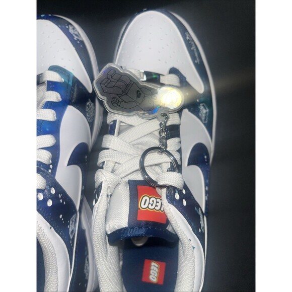 Im1448-100 7y Nike Dunk Low X  Col  - Gs White Multicolor Brave Blue Galaxy main image 12